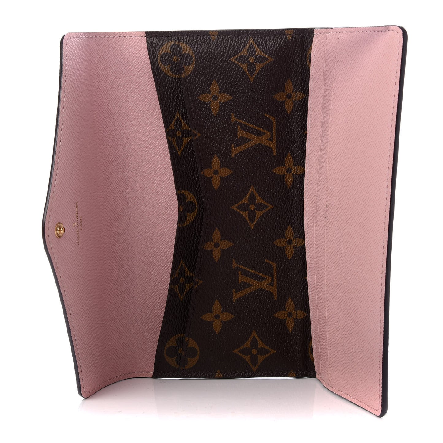 Monogram Josephine Wallet Rose Ballerine
