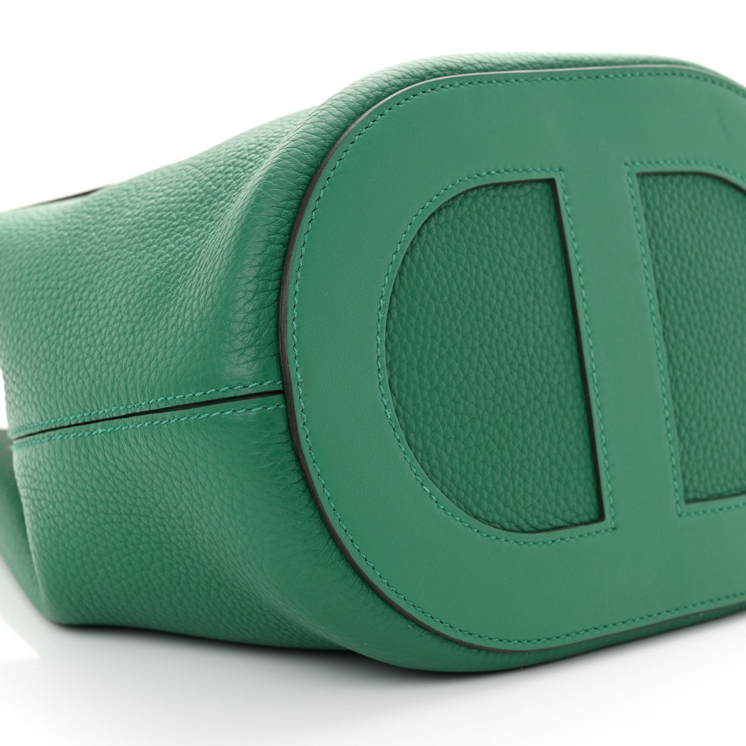 Hermes Taurillon Clemence Swift In-The-Loop 23 Bag Vert Vertigo 9 of 11