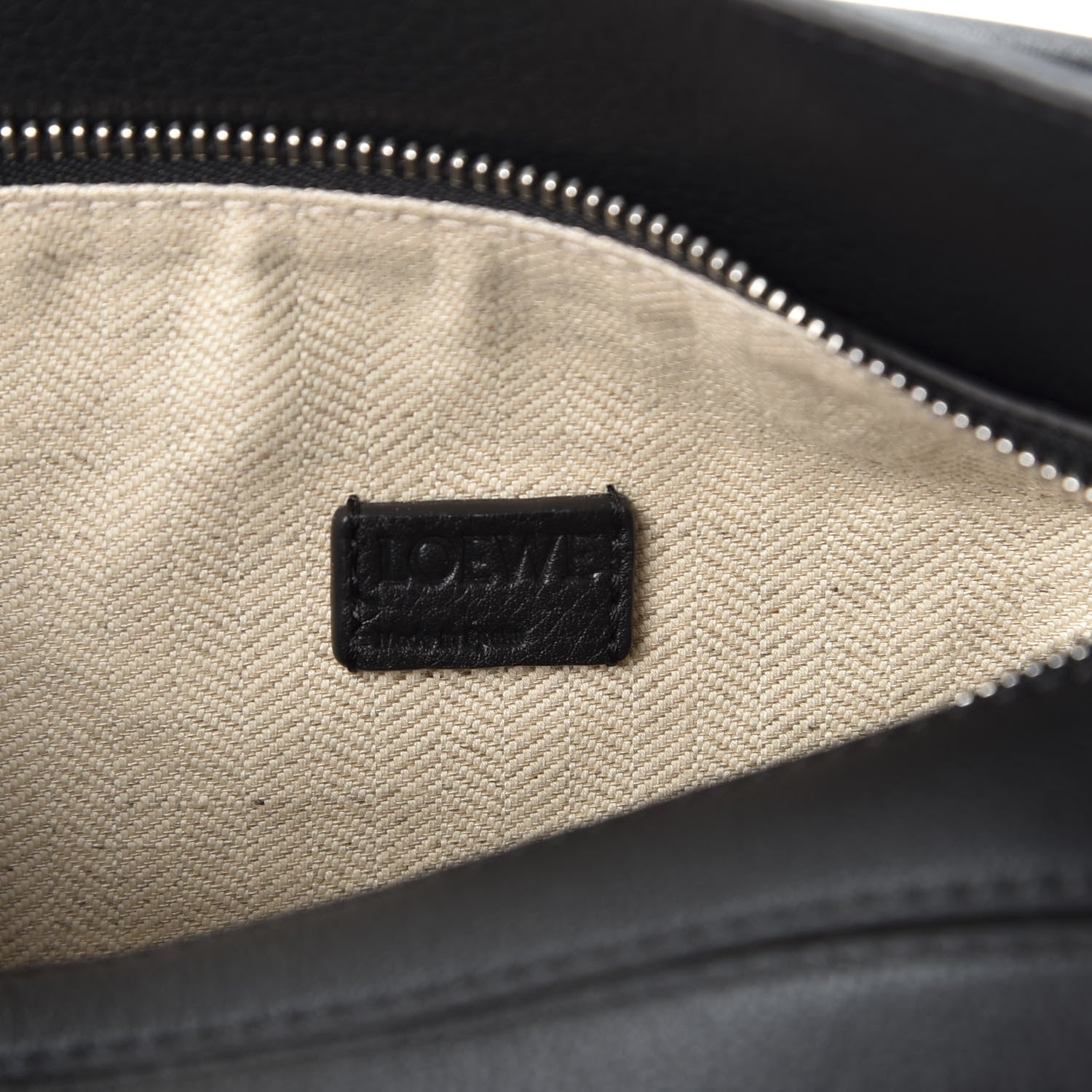 Loewe Calfskin Mini Puzzle Bag Black 7 of 9