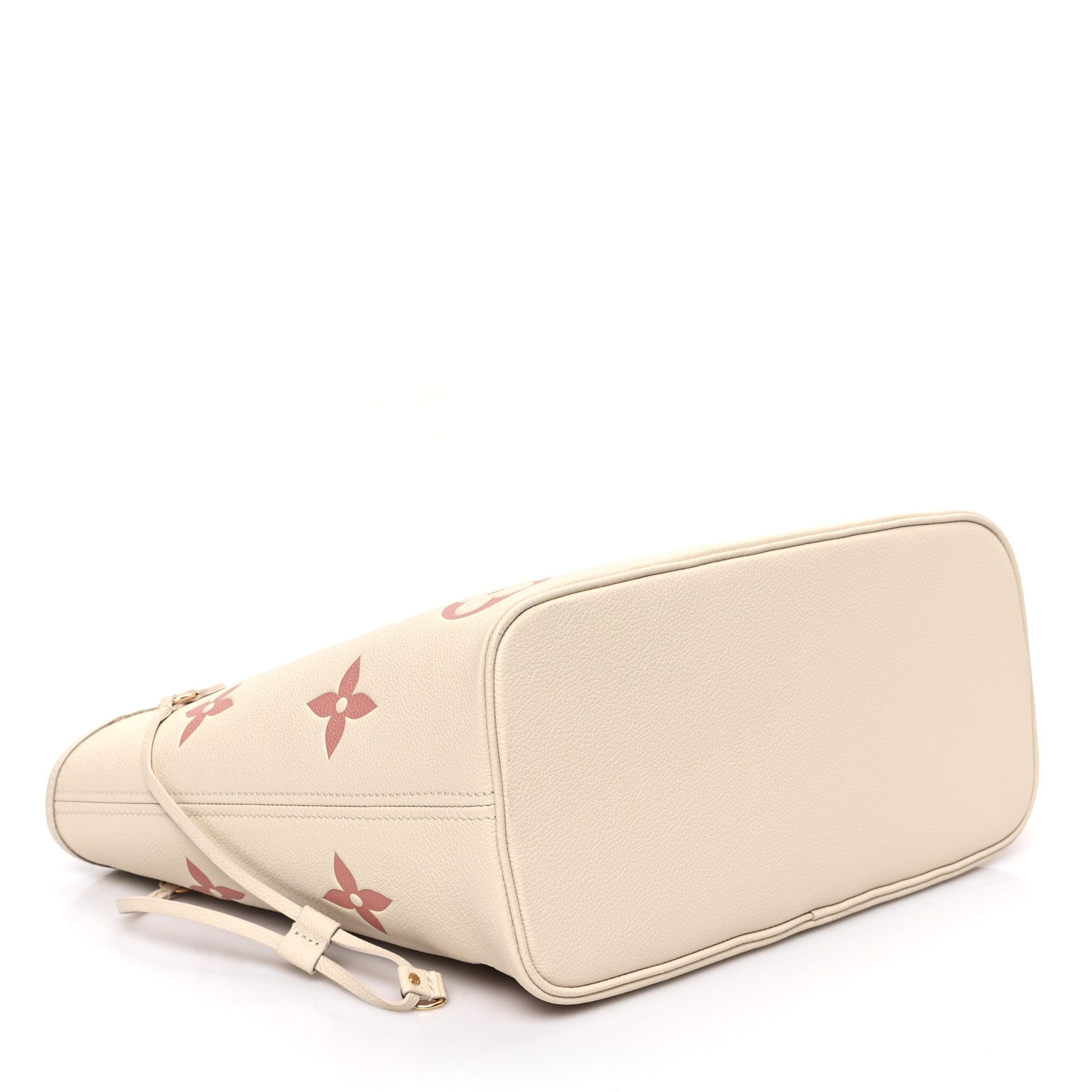Louis Vuitton Empreinte Monogram Giant Neverfull MM Creme Rose Trianon 5 of 10