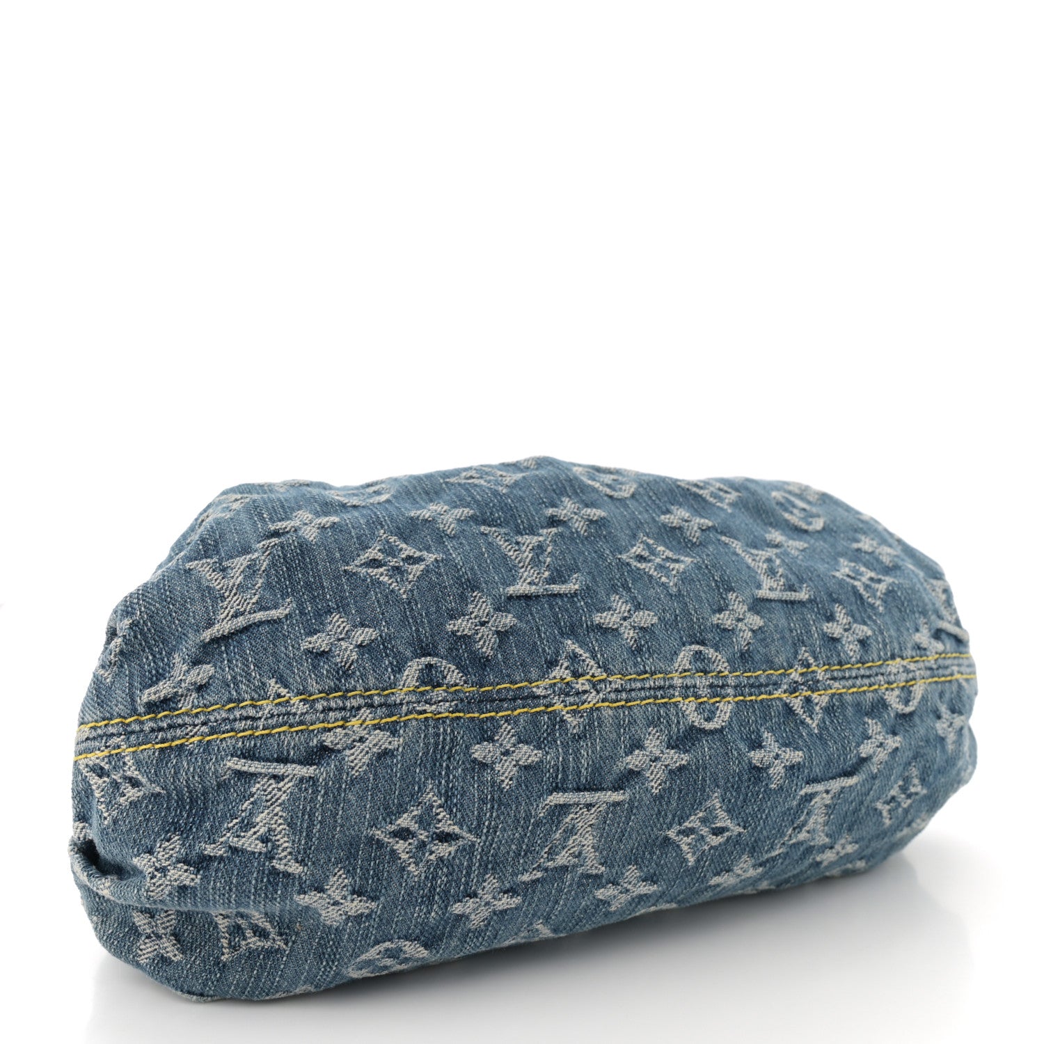 Louis Vuitton Monogram Denim Pleaty Blue 4 of 11