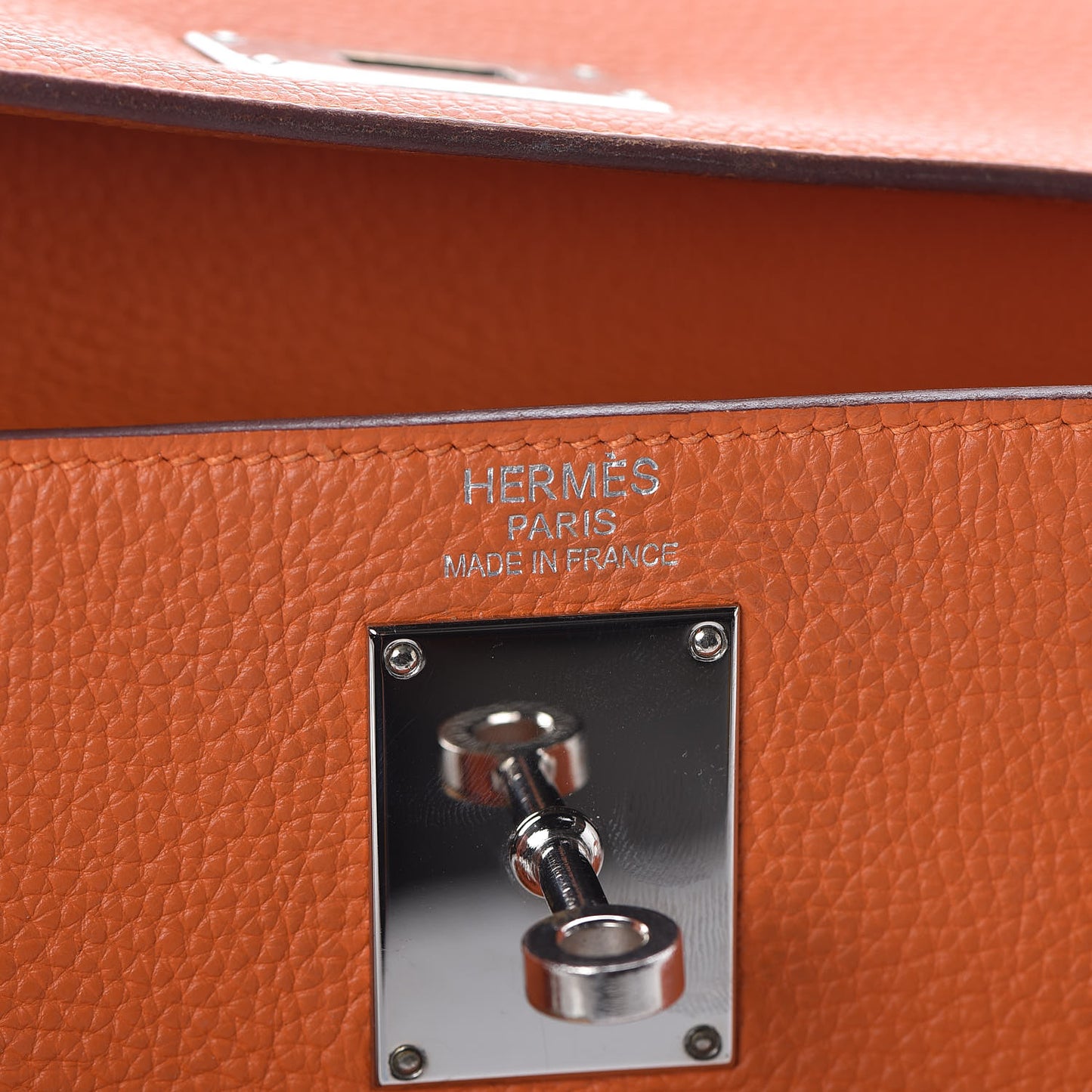 Togo Shoulder Kelly 40 Orange