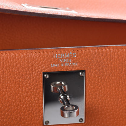 Hermes Togo Shoulder Kelly 40 Orange 15 of 24