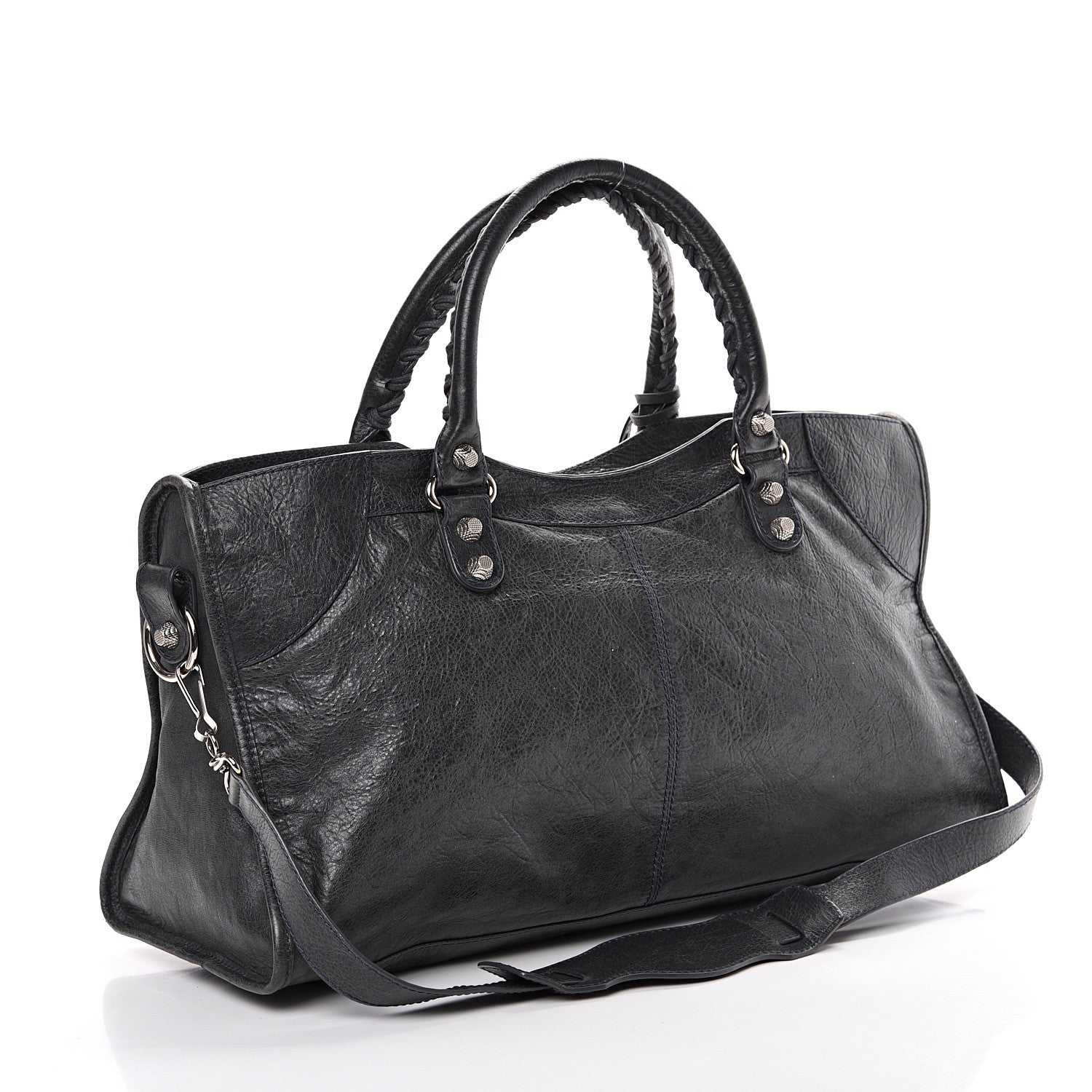 Balenciaga Agneau Giant 12 Silver Hardware Part Time Anthracite 2 of 12
