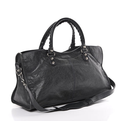 Balenciaga Agneau Giant 12 Silver Hardware Part Time Anthracite 2 of 12