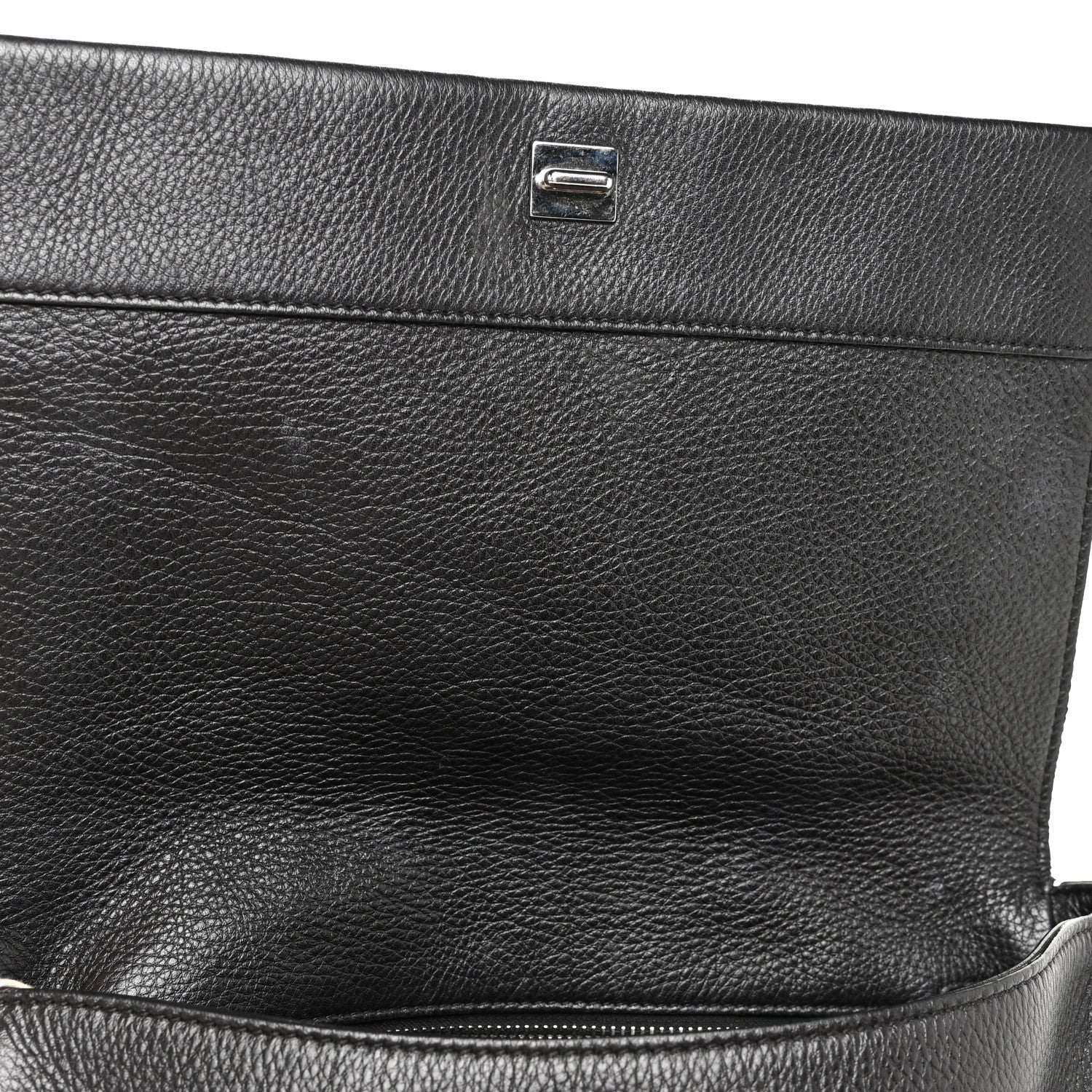 Givenchy Pebbled Calfskin Small Pandora Pure Flap Bag Dark Brown 19 of 30