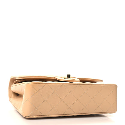 Chanel Caviar Quilted Small Double Flap Beige 4 of 10