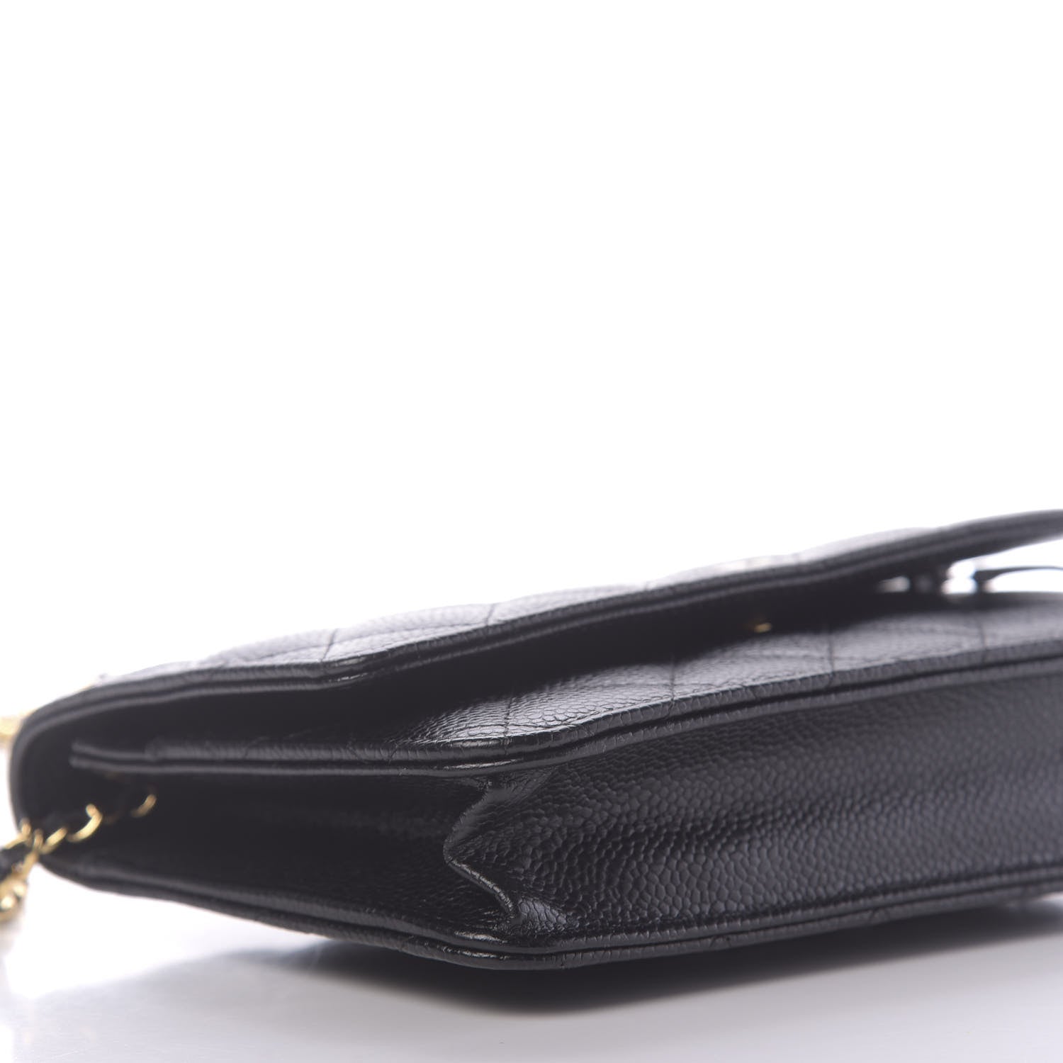 Chanel Caviar Quilted Wallet On Chain WOC Black 7 of 10