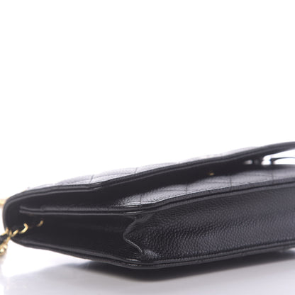 Chanel Caviar Quilted Wallet On Chain WOC Black 7 of 10