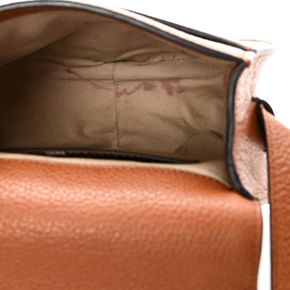 Chloe Calfskin Mini Marcie Round Crossbody Bag Tan 5 of 10