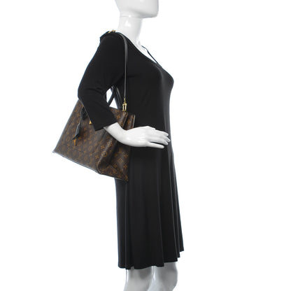 Louis Vuitton Monogram Flower Tote Black 2 of 11