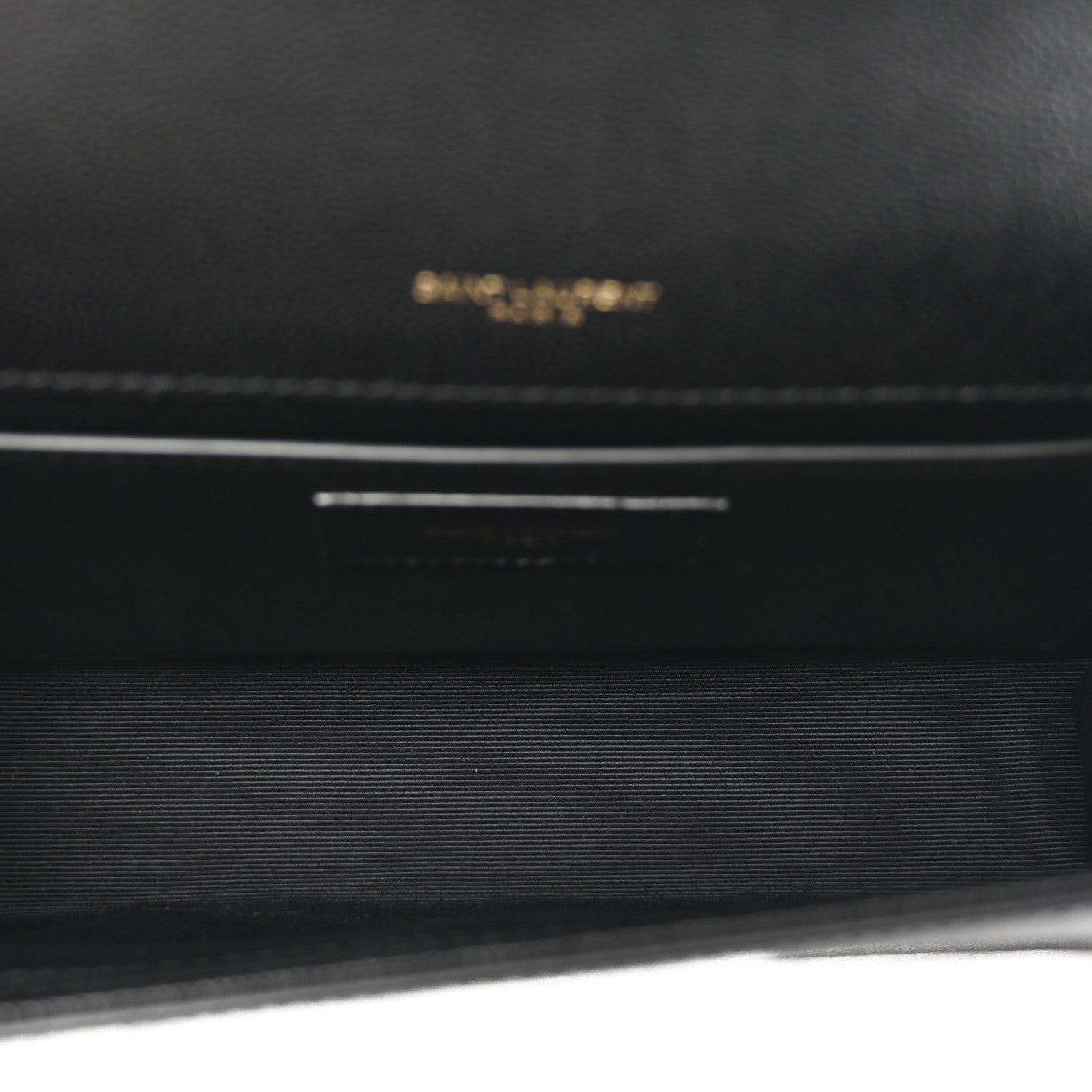 Saint Laurent Grain De Poudre Small Monogram Kate Satchel Black 5 of 12