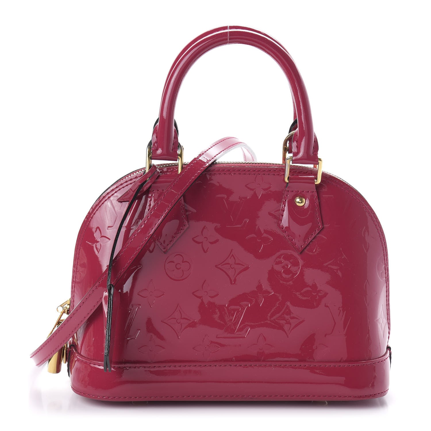 Louis Vuitton Vernis Alma BB Rose Indien 1 of 9