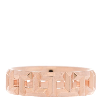 Tiffany 18K Rose Gold Wide T True Ring 53 6.5 1 of 4