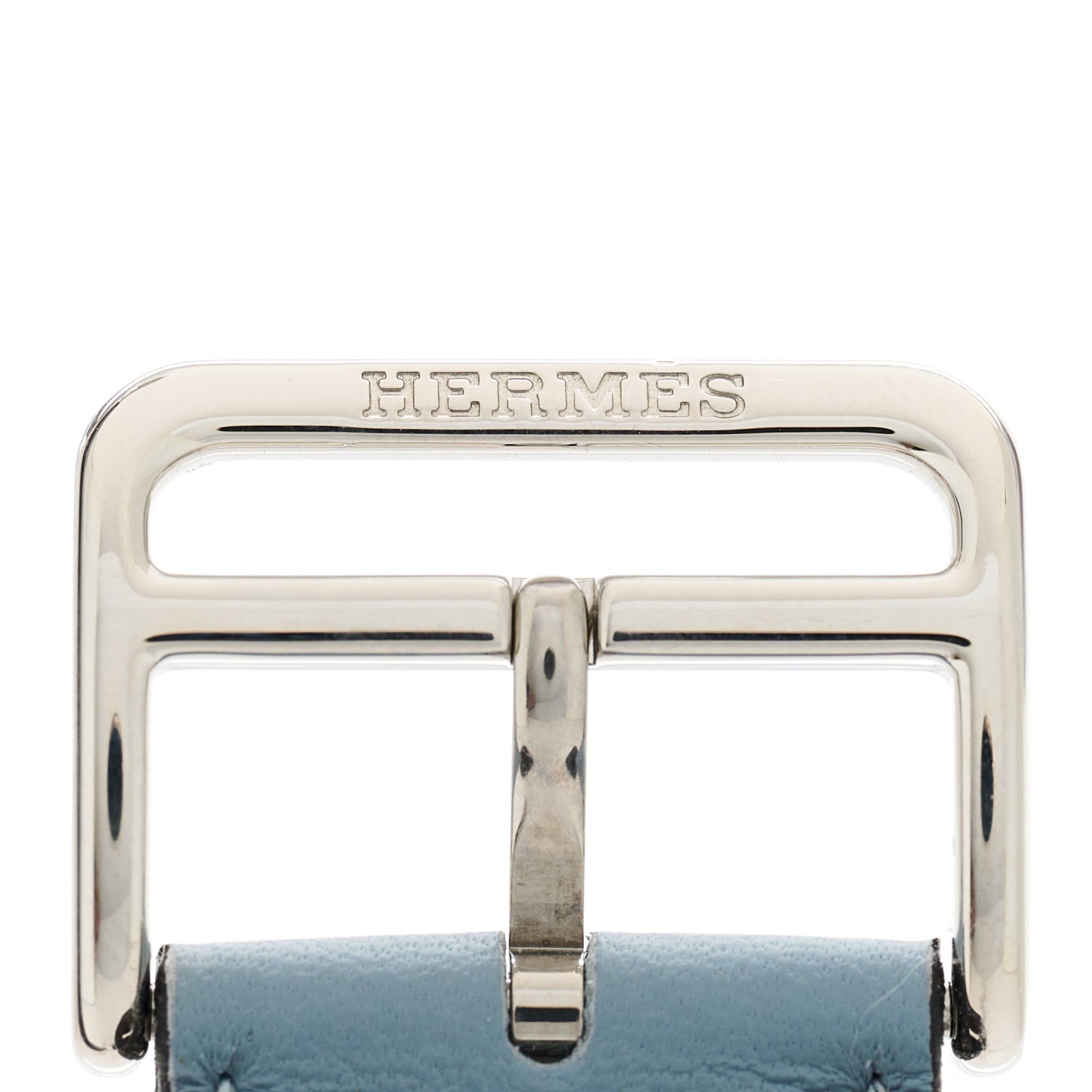 Hermes Swift 45mm Apple Watch Single Tour Band Bleu Lin 2 of 6