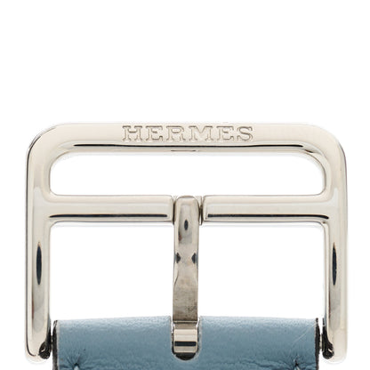 Hermes Swift 45mm Apple Watch Single Tour Band Bleu Lin 2 of 6
