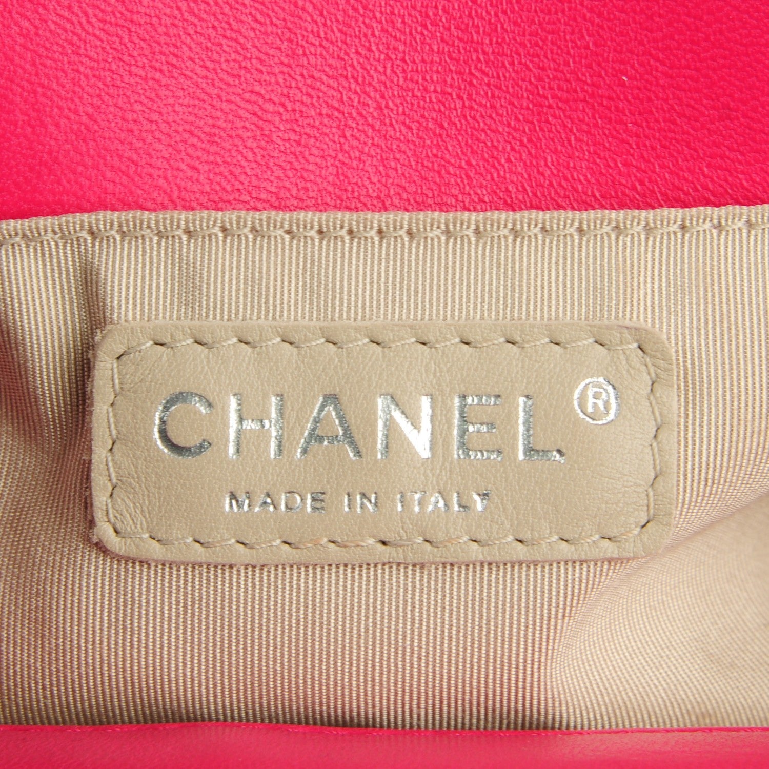 Chanel Lambskin Quilted Small Boy Flap Dark Pink 6 of 7
