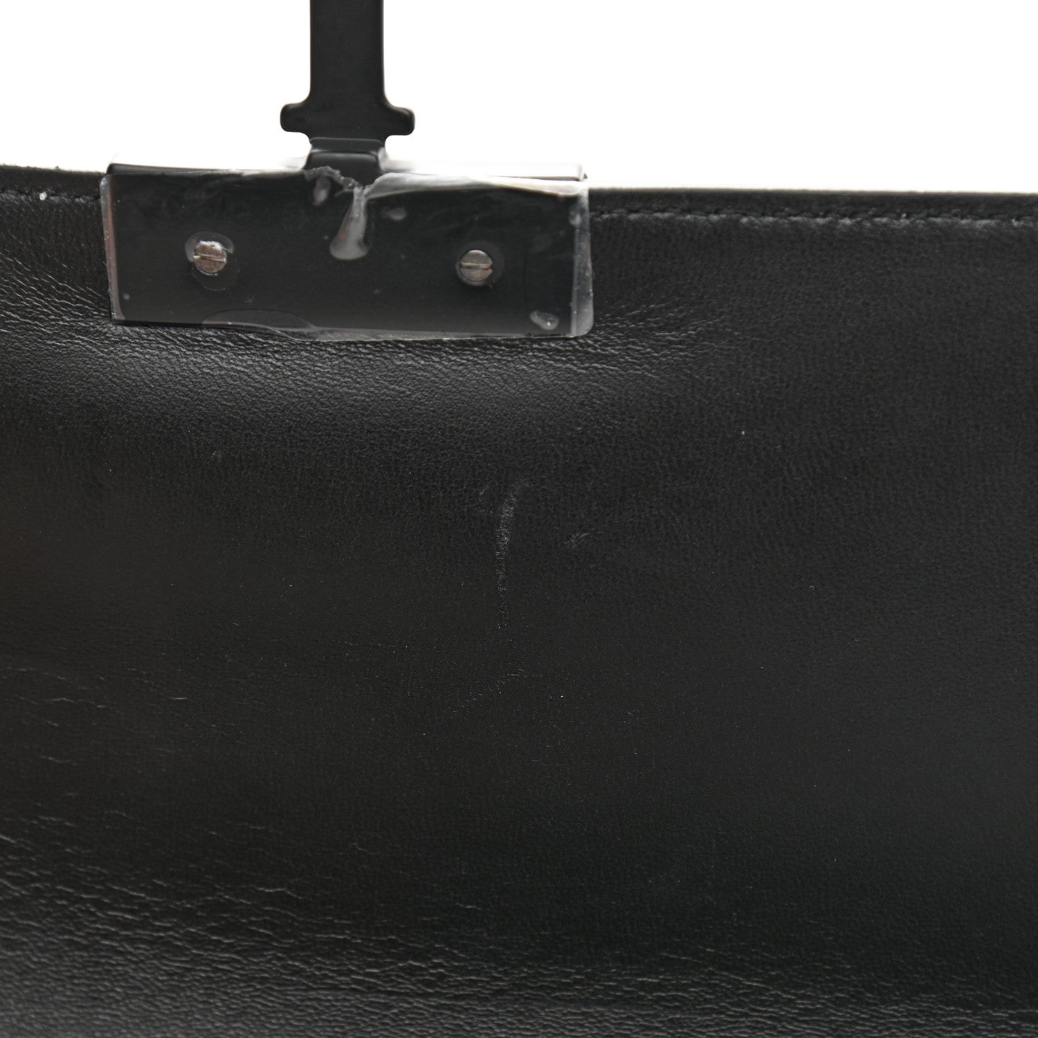Christian Dior Crystal Calfskin 30 Checkered Montaigne Flap Bag Black White 10 of 12