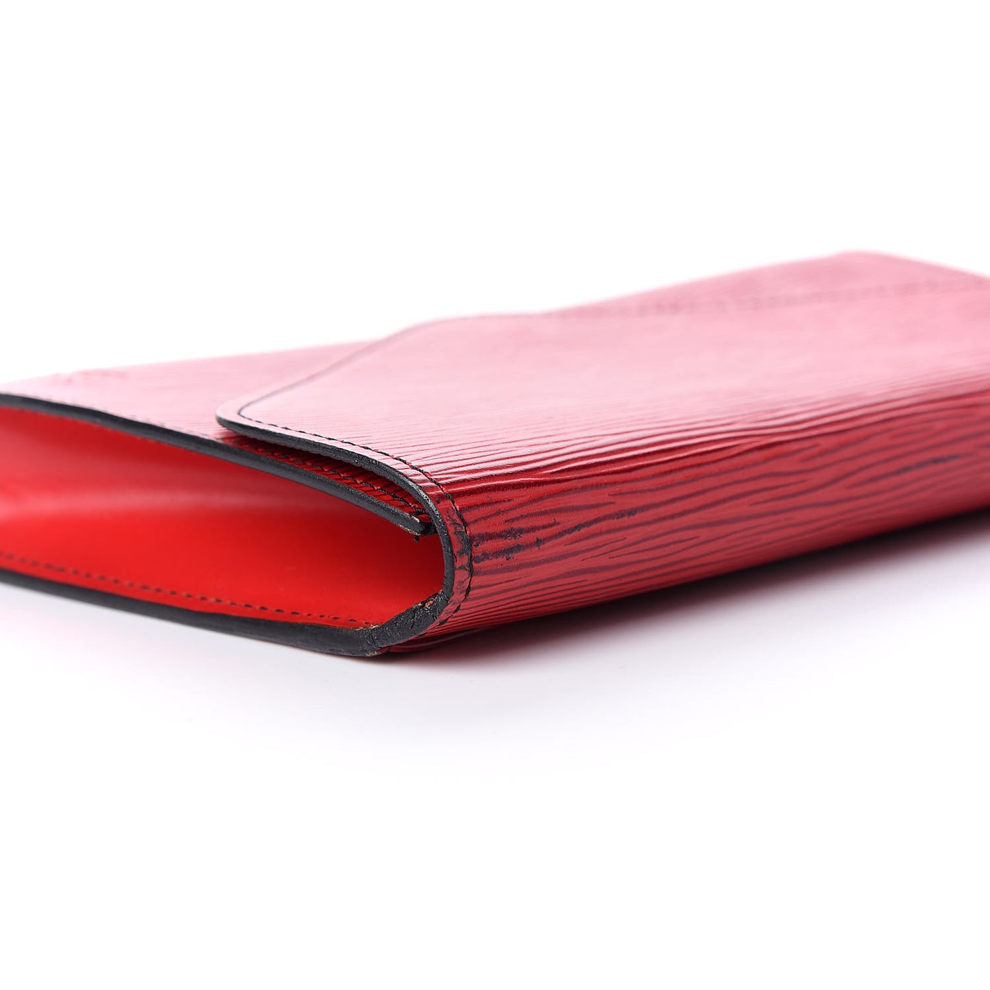 Epi Art Deco Clutch Rouge