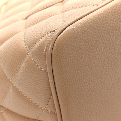 Chanel Caviar Quilted Medallion Tote Beige 8 of 11