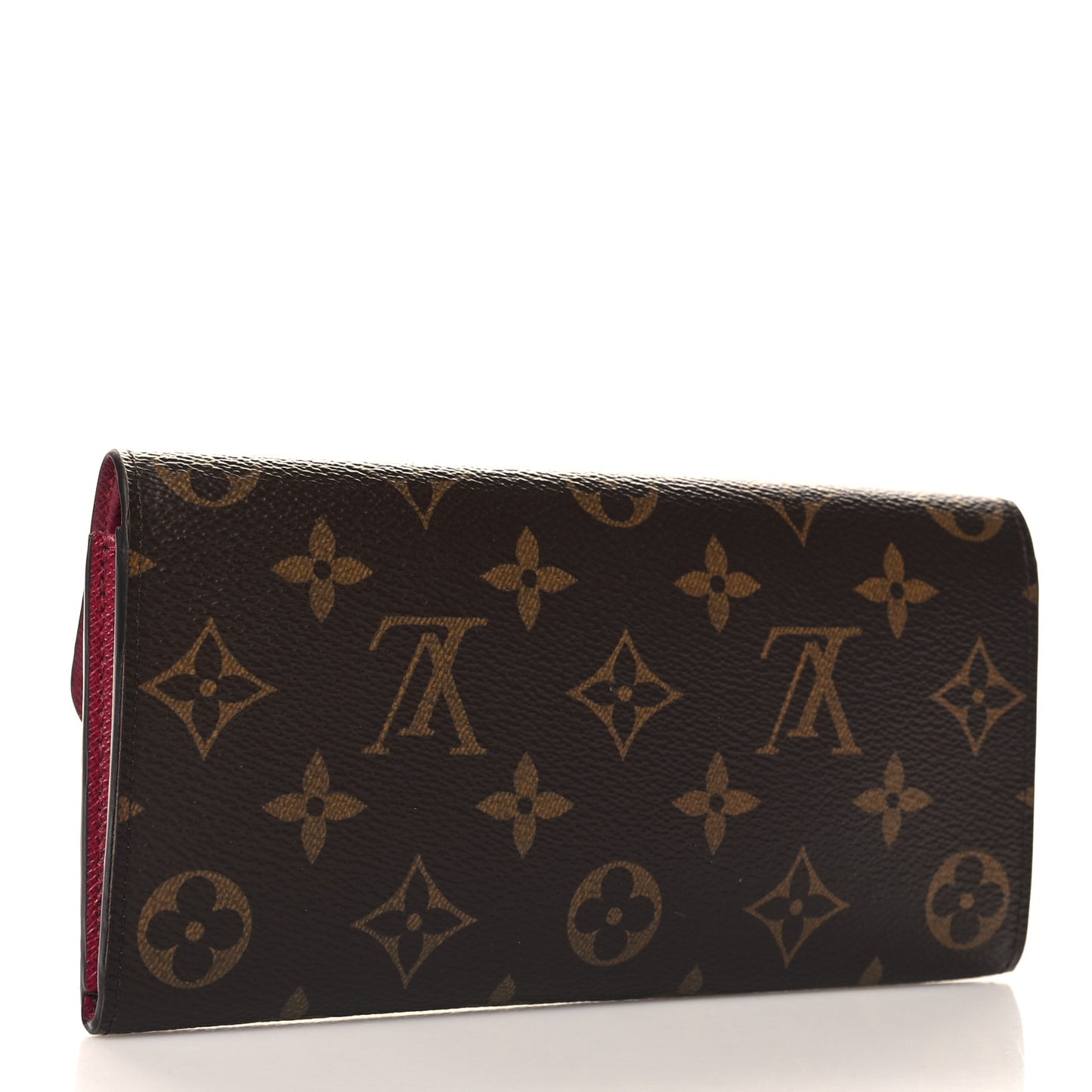Monogram Emilie Wallet Fuchsia