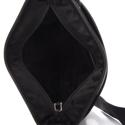 Prada Nylon Saffiano Flat Messenger Bag Black 5 of 10