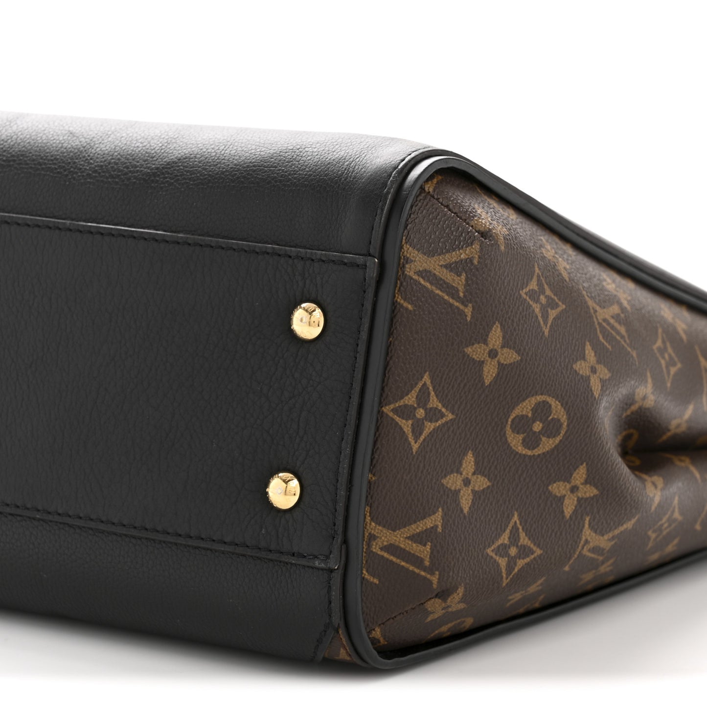 Calfskin Monogram Kimono Tote Black
