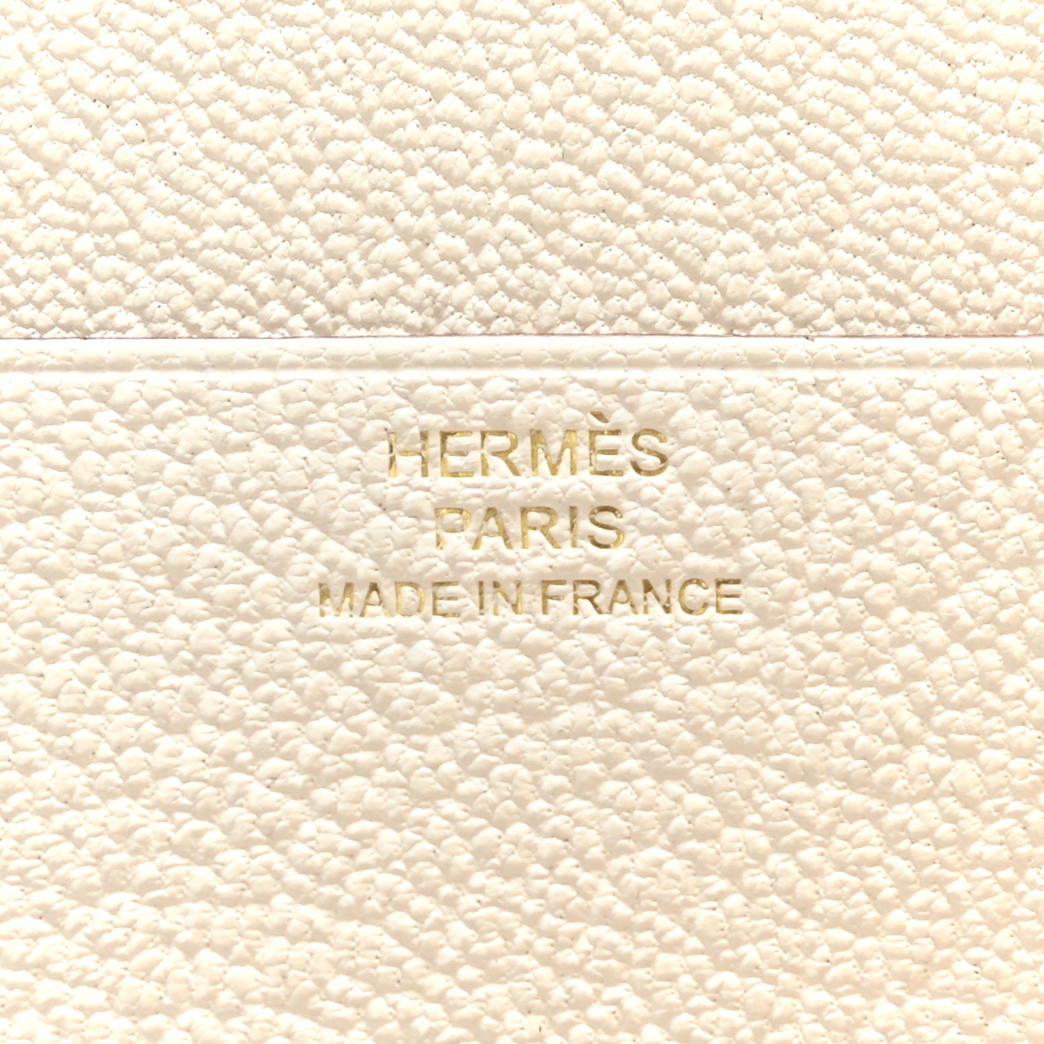Hermes Chevre Mysore Tri-Fold Compact Bearn Wallet Nata 7 of 9