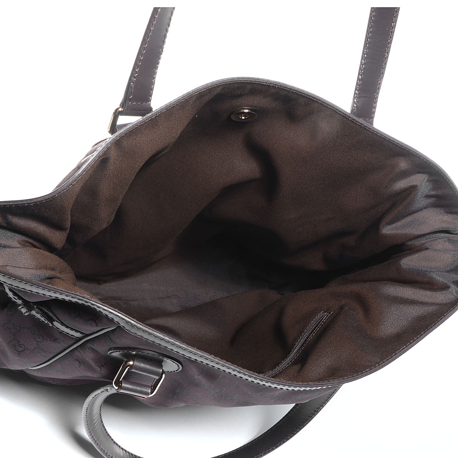 Gucci Monogram Full Moon Tote Brown 5 of 7