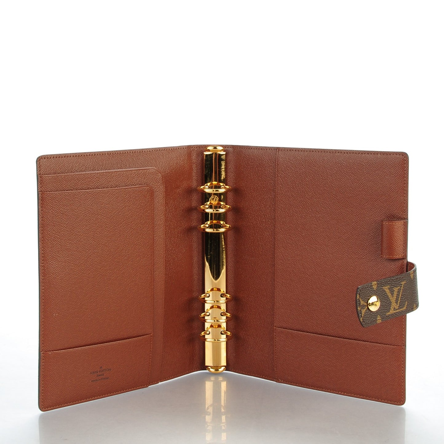 Monogram Large Ring Agenda Cover