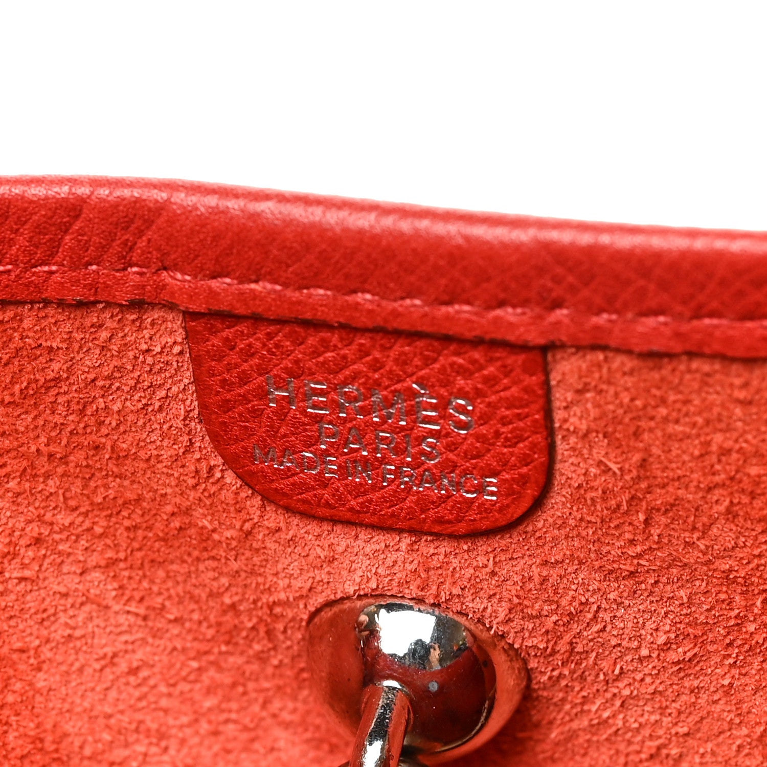 Hermes Epsom Vespa PM Vermillion 5 of 12