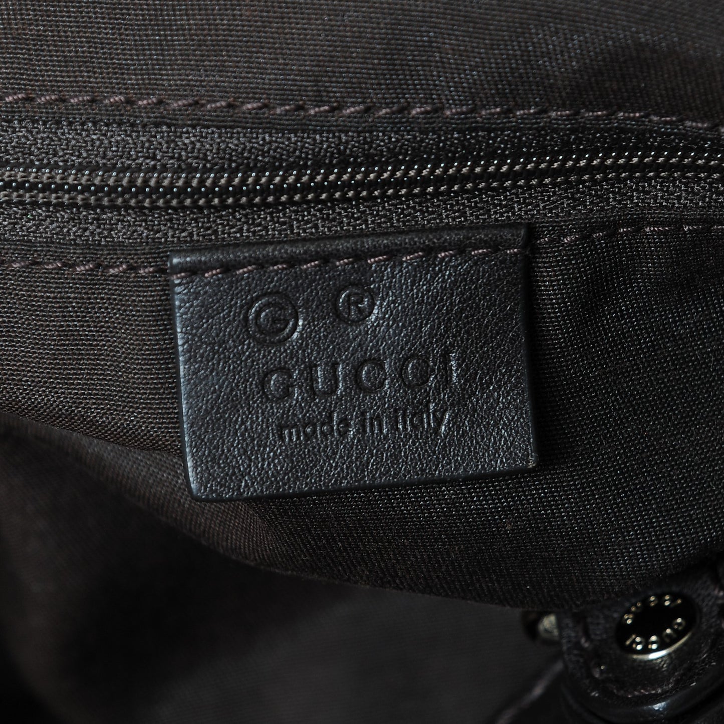 Guccissima Vitello Tender Large Sukey Tote Testa di Moro