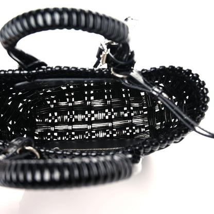 Balenciaga Faux Calfskin XXS Bistro Basket Black 7 of 8