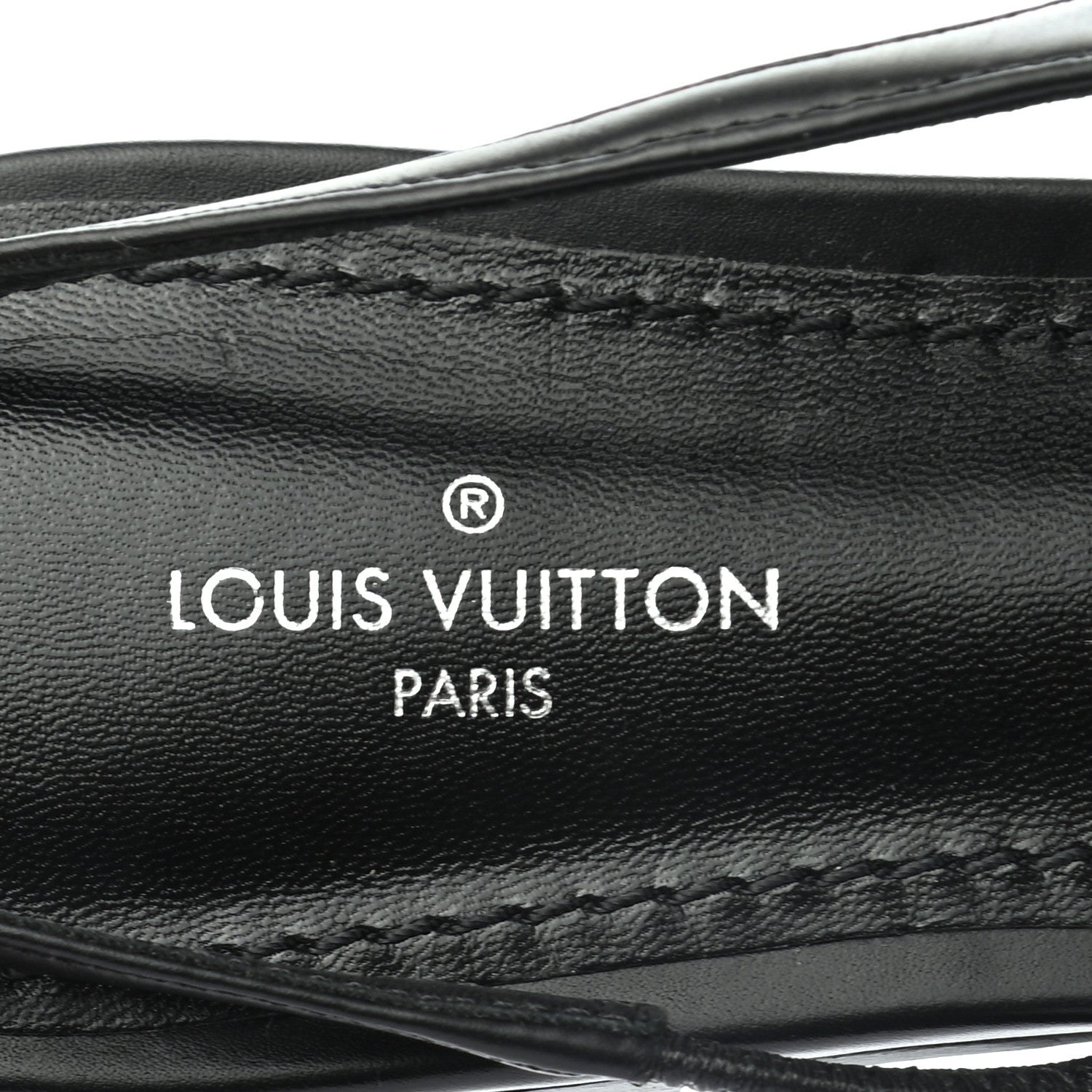 Louis Vuitton Patent Monogram Cherie Slingback Ballerina Flats 35.5 7 of 8