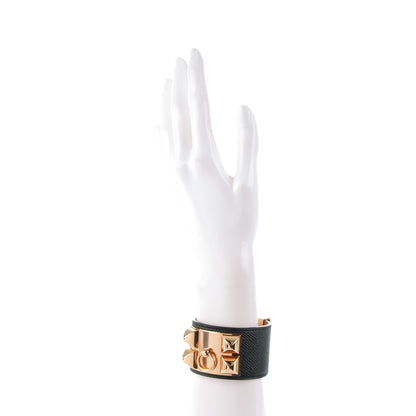 Hermes Epsom Collier de Chien CDC Bracelet S Black 2 of 7