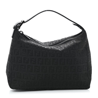 Fendi Zucchino Mini Pochette Black 1 of 8