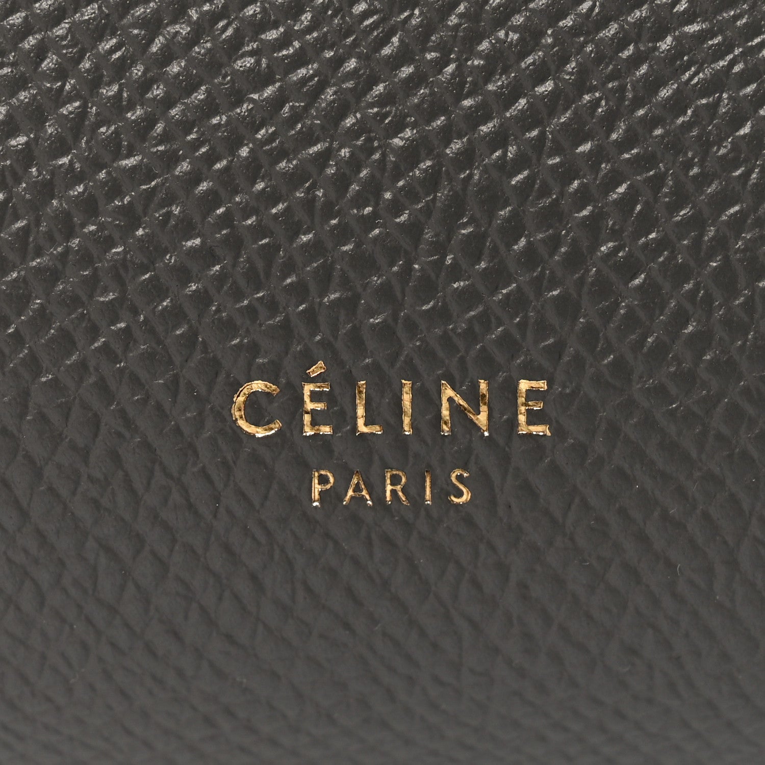 Celine Grained Calfskin Micro Belt Bag Grey 6 of 9