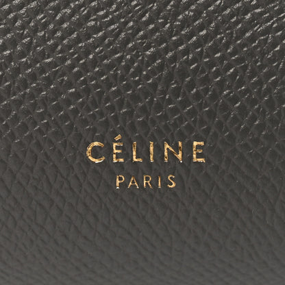 Celine Grained Calfskin Micro Belt Bag Grey 6 of 9