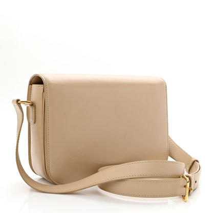 Celine Shiny Calfskin Medium Triomphe Nude 3 of 22