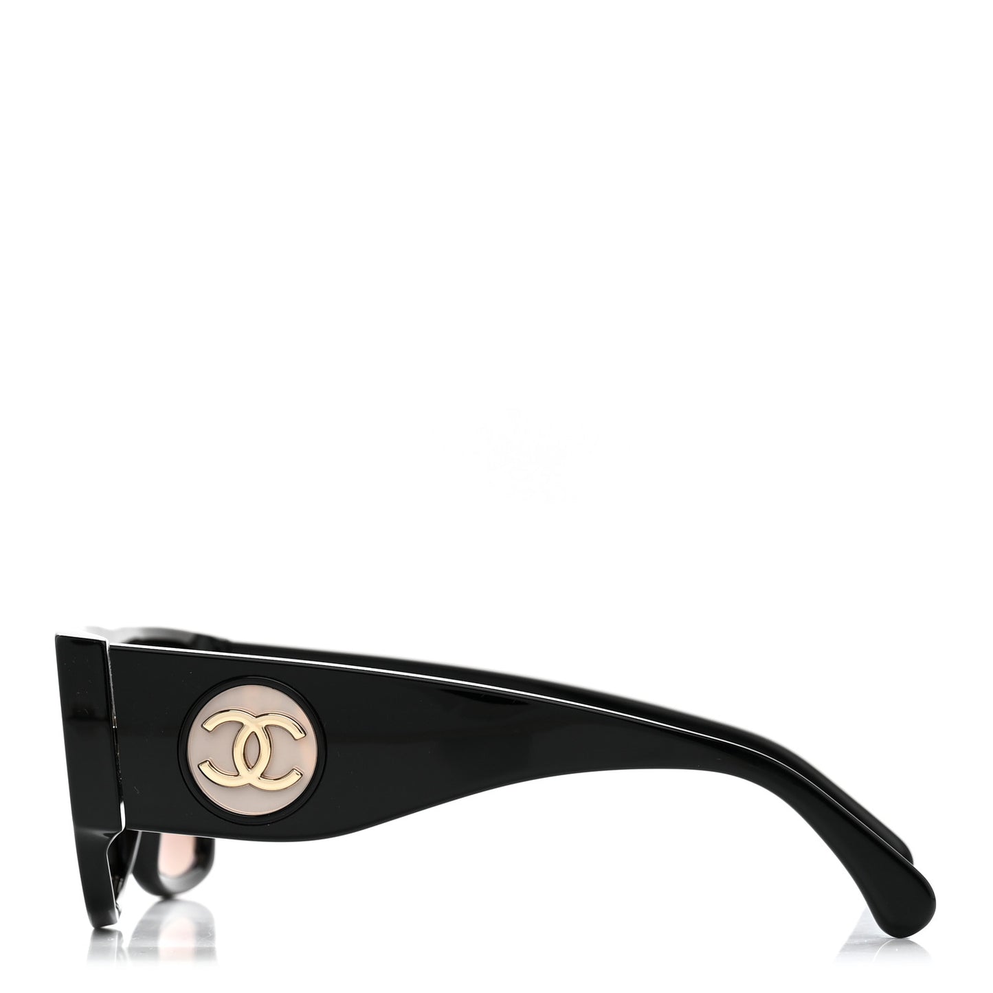 Acetate CC Square Sunglasses 5549 Black