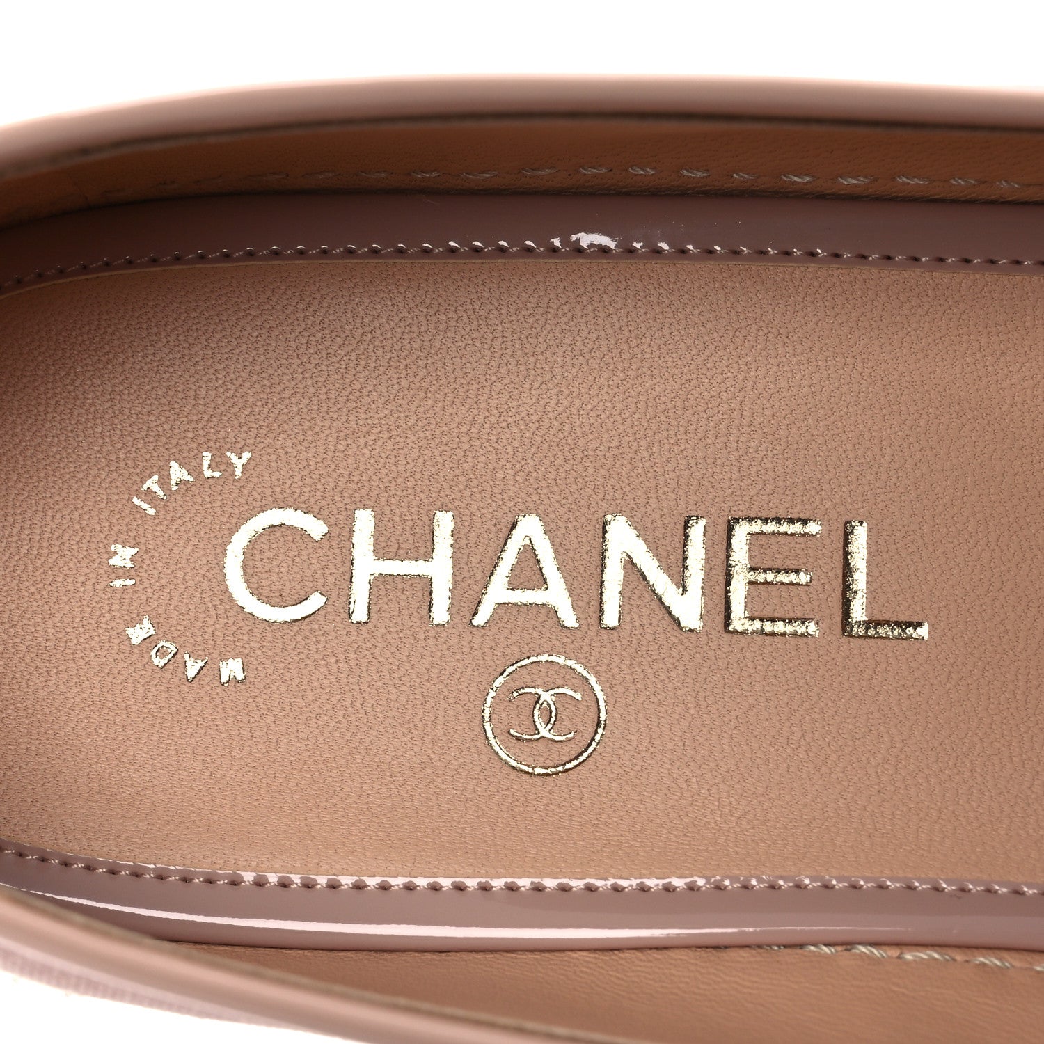 Chanel Velvet Patent CC Espadrilles 40 Pink 9 of 12