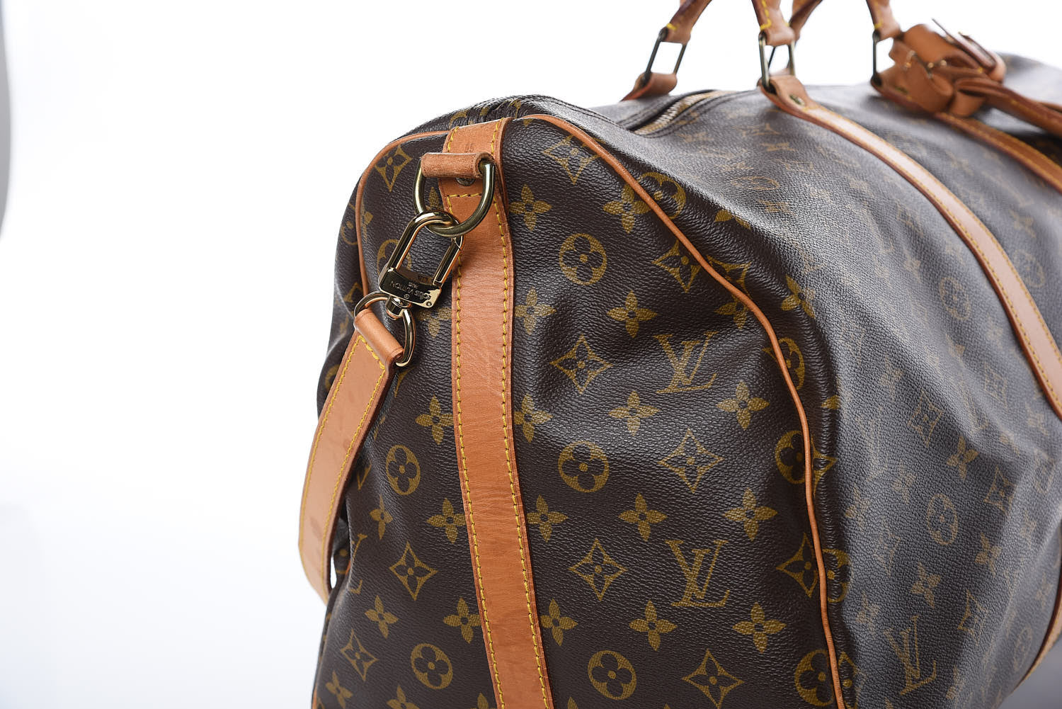 Louis Vuitton Monogram Keepall Bandouliere 55 15 of 19