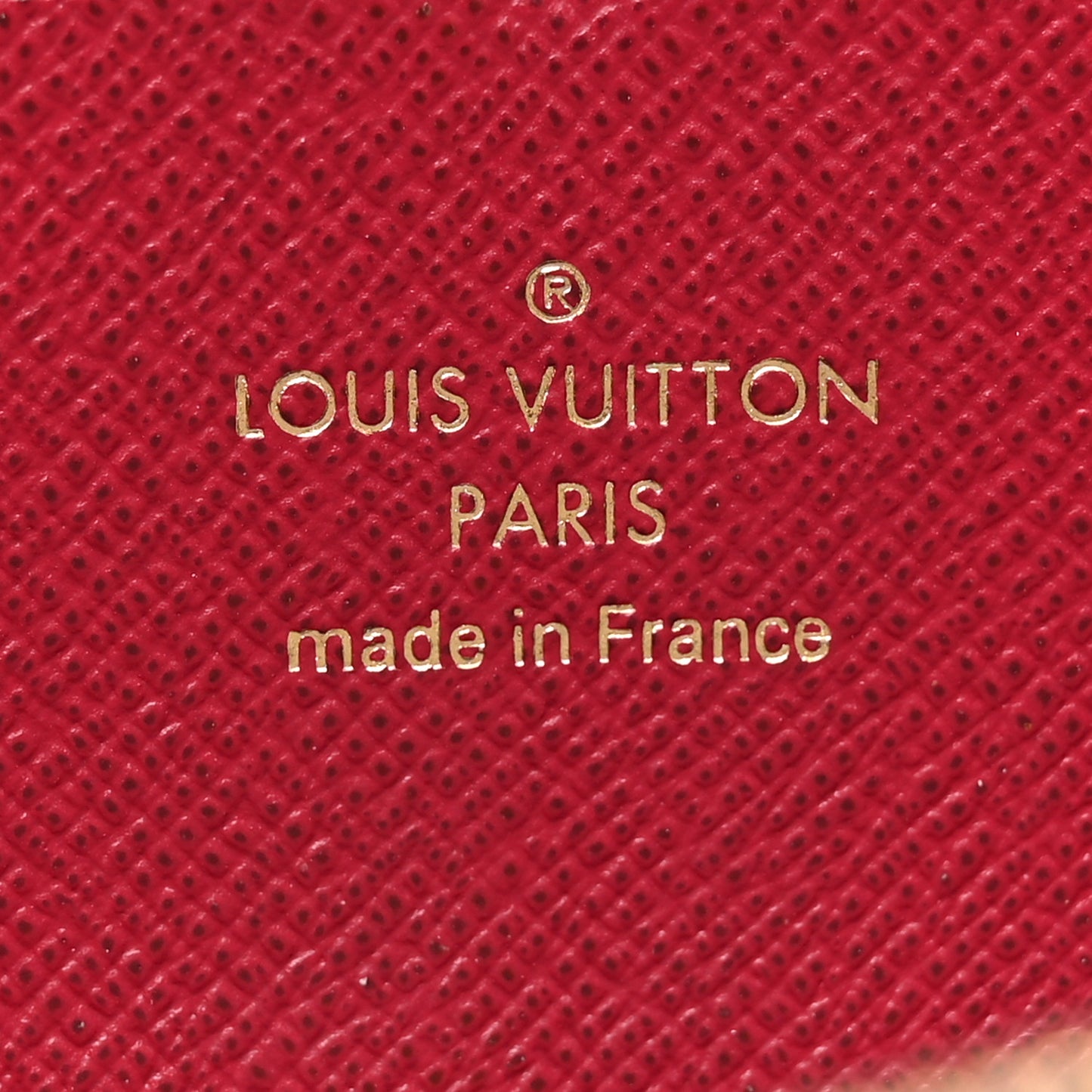 Monogram Clemence Wallet Fuchsia