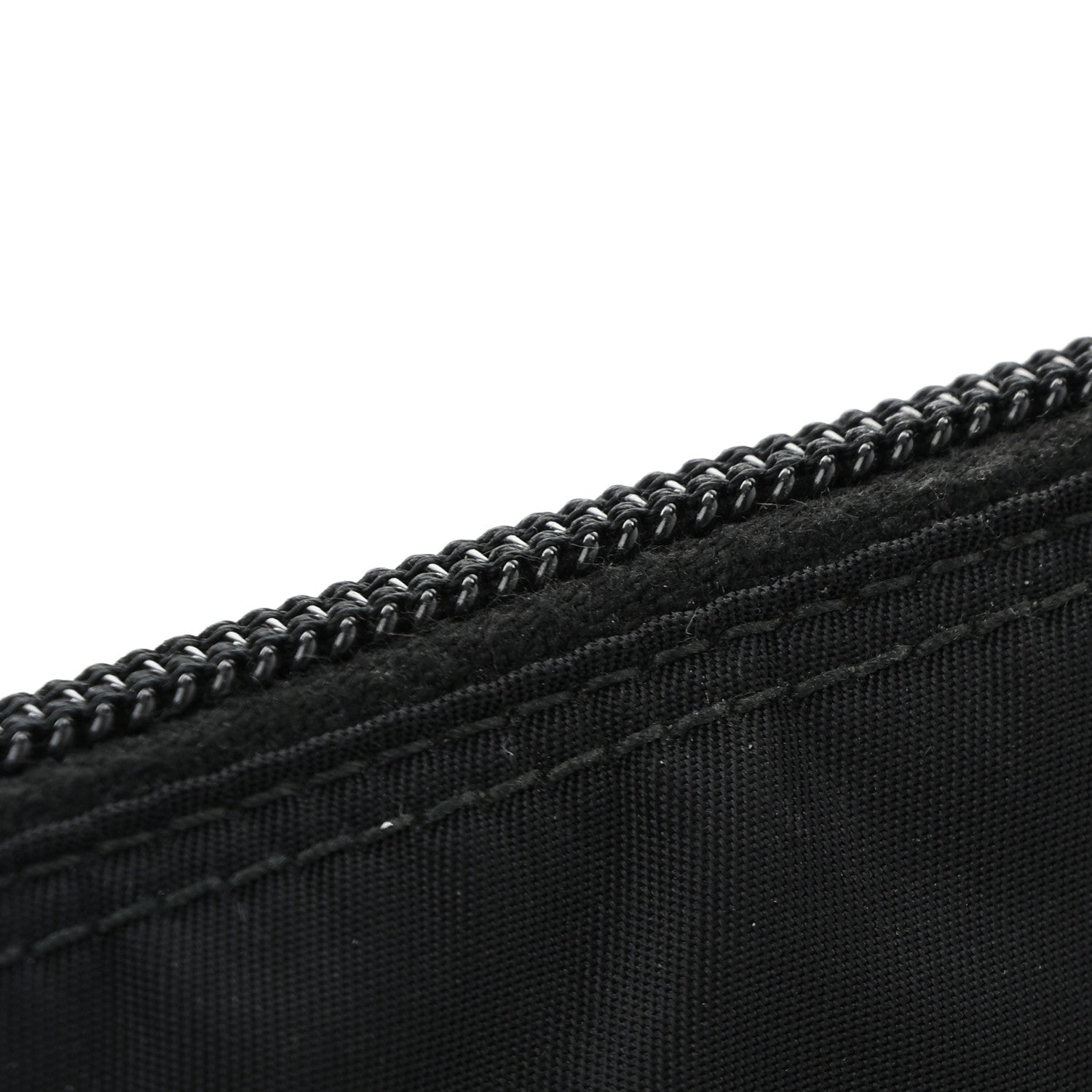 Prada Tessuto Nylon Saffiano Flat Messenger Bag Black 12 of 13
