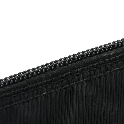 Prada Tessuto Nylon Saffiano Flat Messenger Bag Black 12 of 13