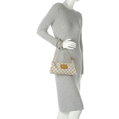 Louis Vuitton Damier Azur Eva Clutch 2 of 8