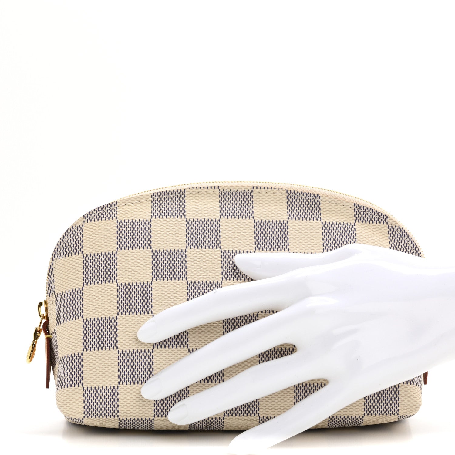 Louis Vuitton Damier Azur Cosmetic Pouch 2 of 7