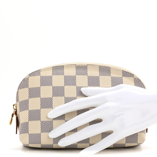 Damier Azur Cosmetic Pouch