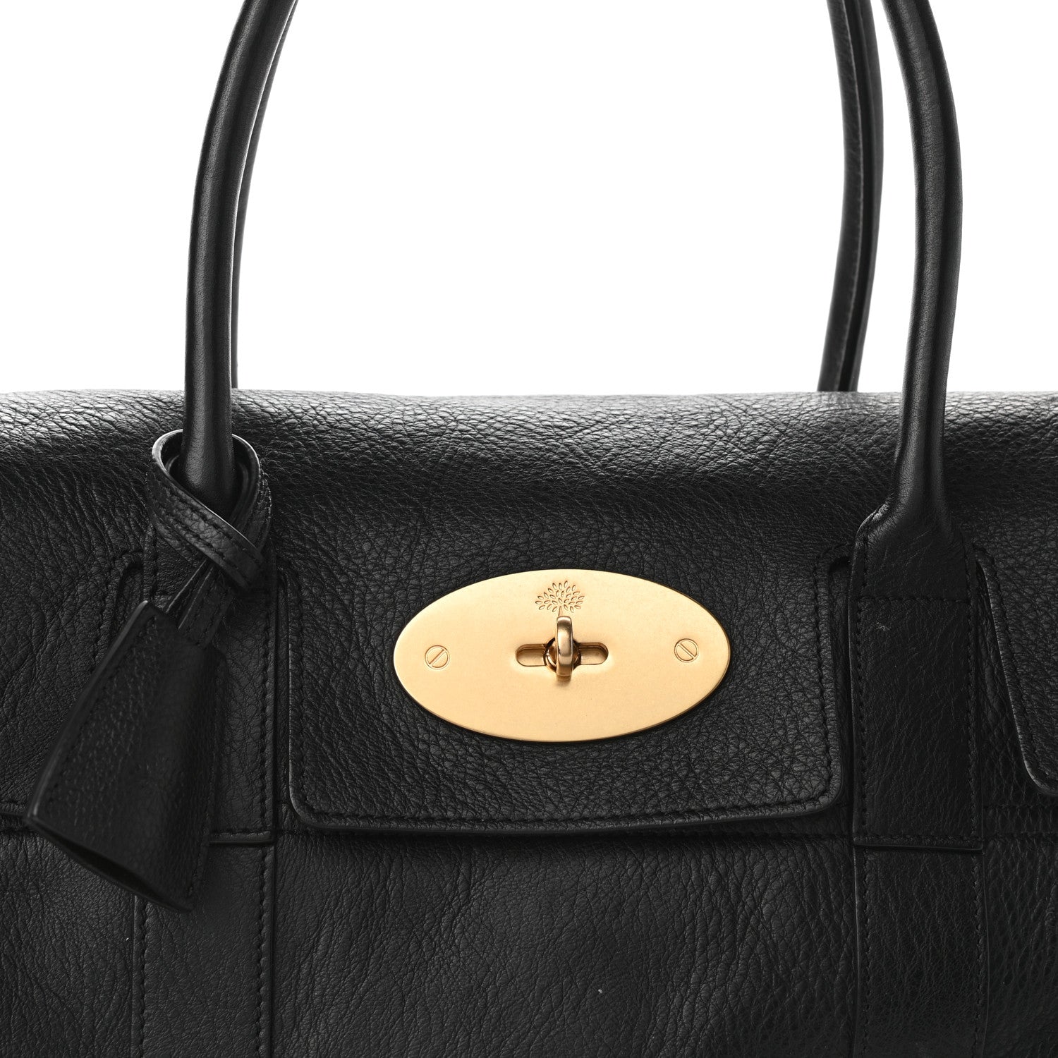 Mulberry Natural Leather Bayswater Black 8 of 10