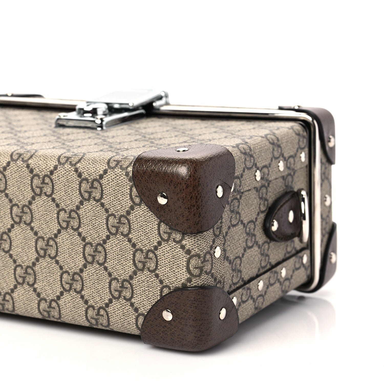 Gucci GG Supreme Monogram Globe-Trotter Beauty Case Brown 9 of 9